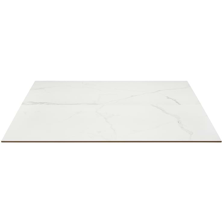 TileBarXL Marmi White Calacatta 24"X48" Polished Porcelain Tile