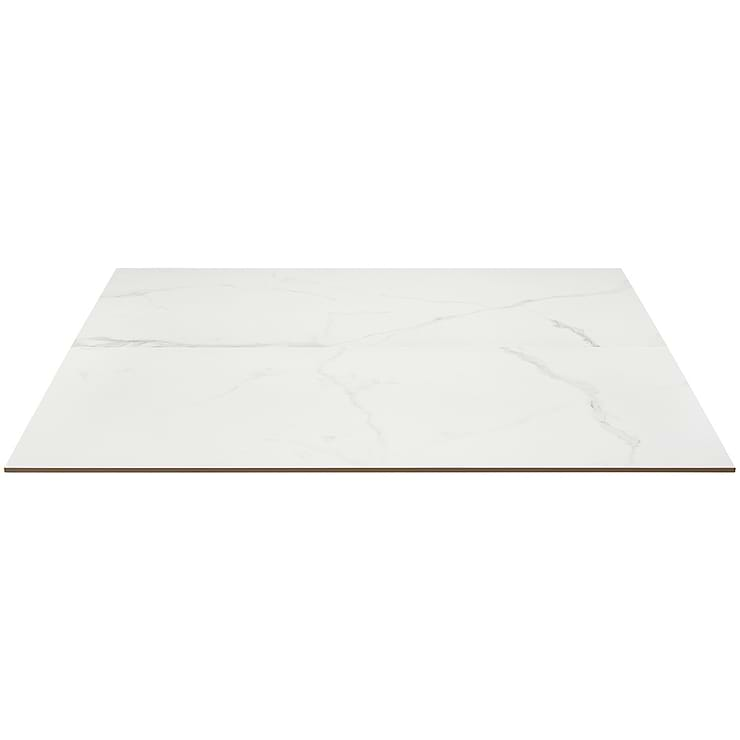 TileBarXL Marmi White Calacatta 24"X48" Polished Porcelain Tile