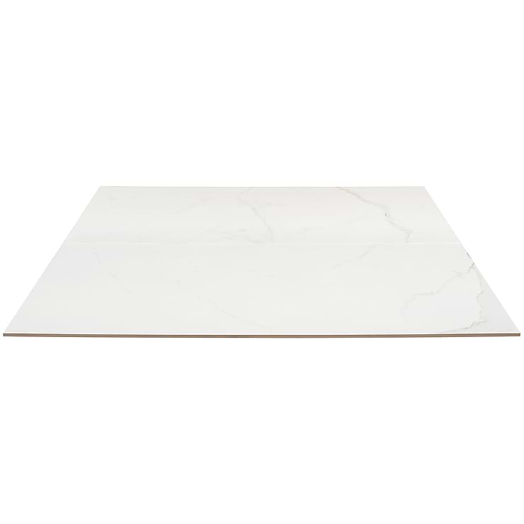 TileBarXL Marmi White Calacatta Honed 24"X48" Porcelain Tile