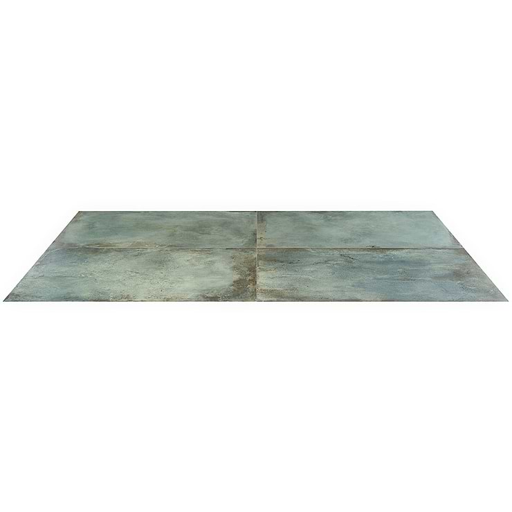 Angela Harris Flatiron Aquamarine 24x48 Matte Porcelain Tile