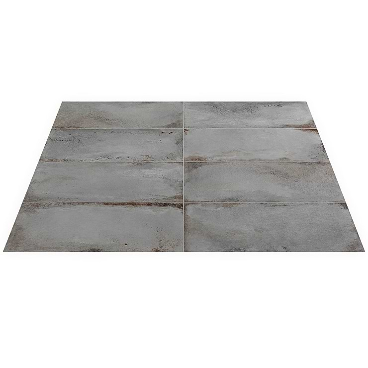 Angela Harris Flatiron Gray 12x24 Matte Porcelain Tile