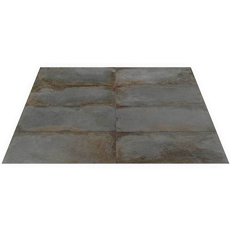 Angela Harris Flatiron Graphite 12x24 Matte Porcelain Tile