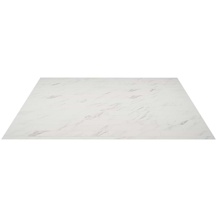 Amalfi Statuario White 3x12 Matte Ceramic Tile