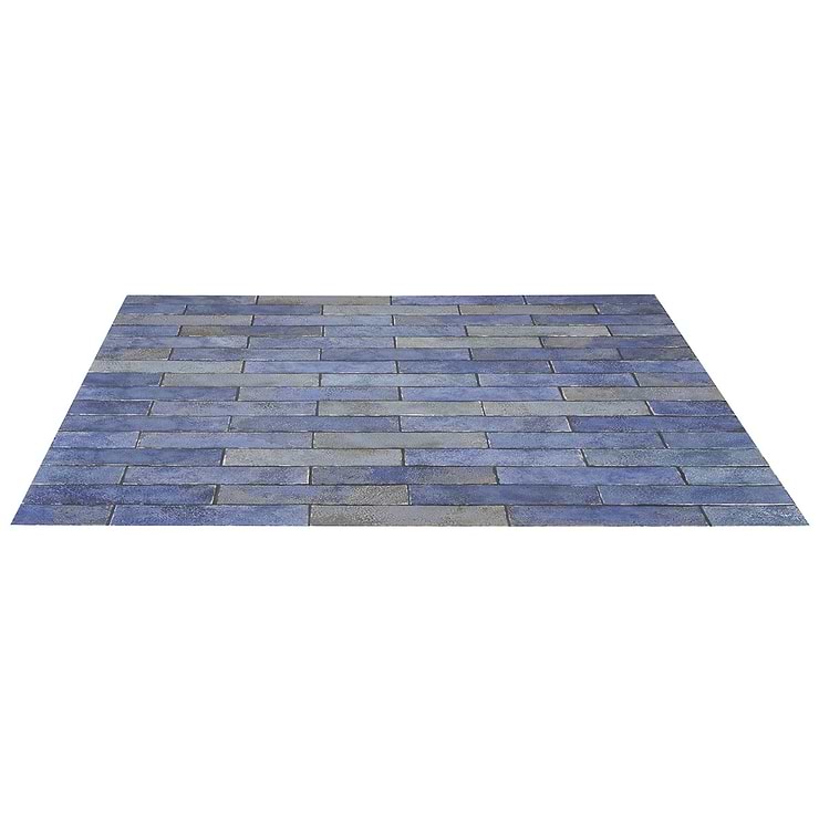 Kalay Blue 3x12 Glossy Ceramic Tile