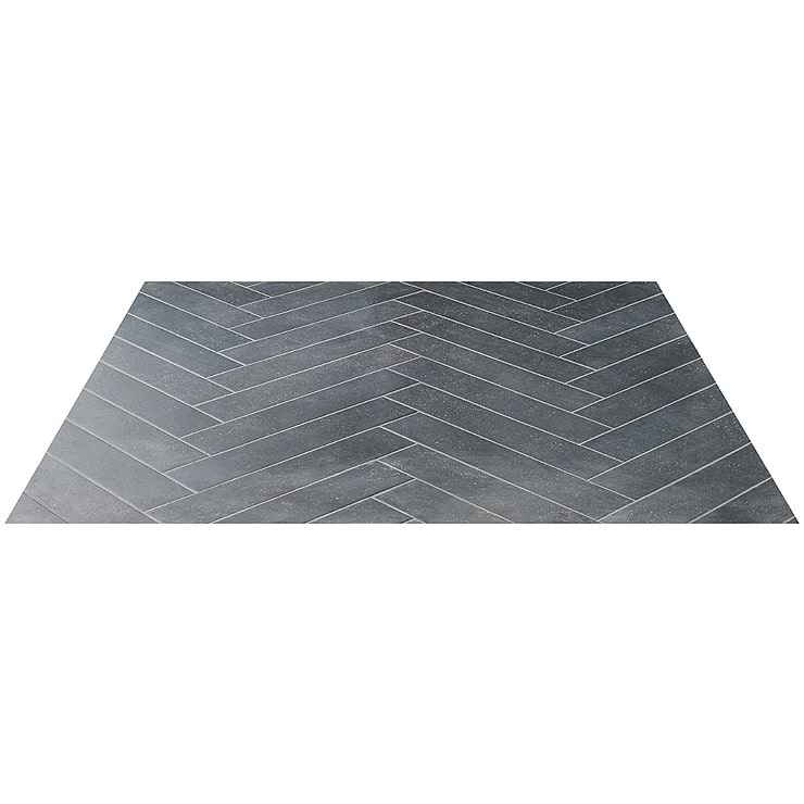 Texstone Antracita Dark Gray 4x19 Matte Porcelain Subway Tile