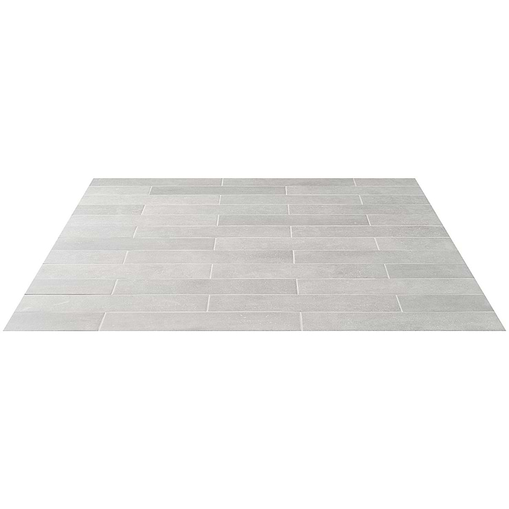 Texstone Gris Gray 4x19 Matte Porcelain Subway Tile