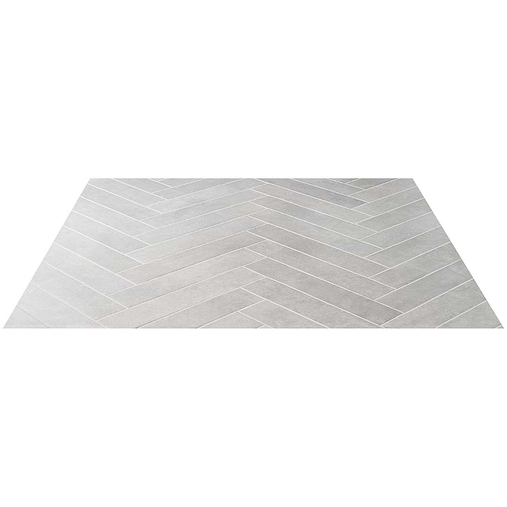 Texstone Gris Gray 4x19 Matte Porcelain Subway Tile