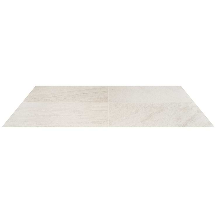 FusionTech Miami White 24x48 Matte Porcelain Tile