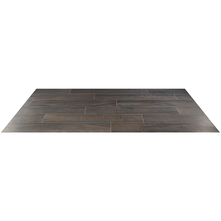 Silkwood Brown 8x48 Matte Porcelain Wood Look Tile