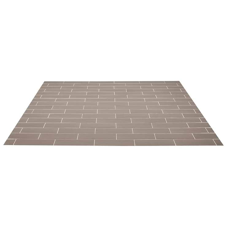 Kiln Dark Gray 3x9 Polished Porcelain Subway Tile