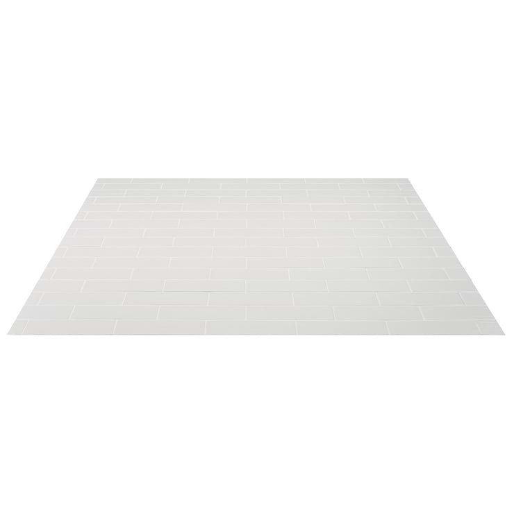 Kiln White 3x9 Matte Porcelain Subway Tile