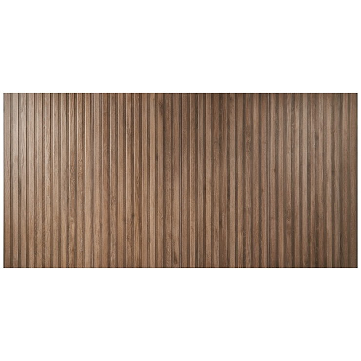 Nobu Ribbon Roble Brown 24x48 Wood Look Matte Porcelain Tile