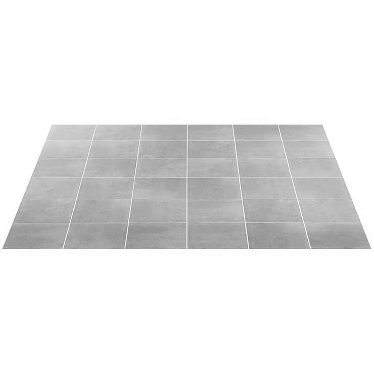 Art Geo by Elizabeth Sutton Cement Gray 8x8 Matte Porcelain Tile