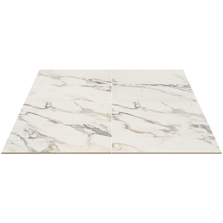 DreamStone Calacatta Rustico 12x24 Matte Porcelain Tile