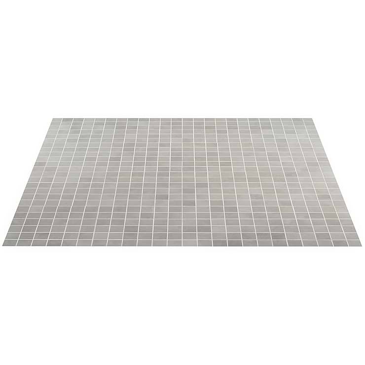 Clay Fancy Gray 2x2 Matte Porcelain Mosaic Tile