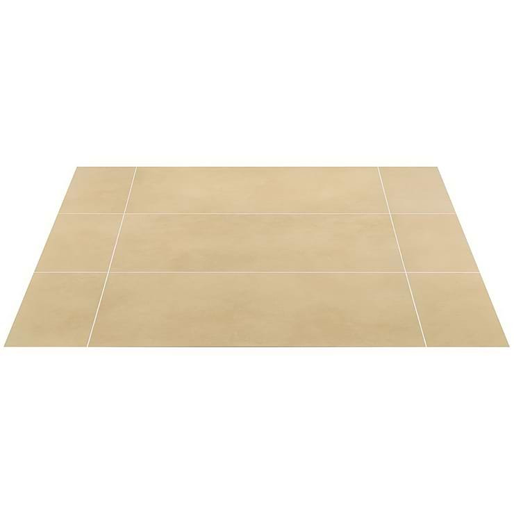 Clay Glee Yellow 16x32 Matte Porcelain Tile