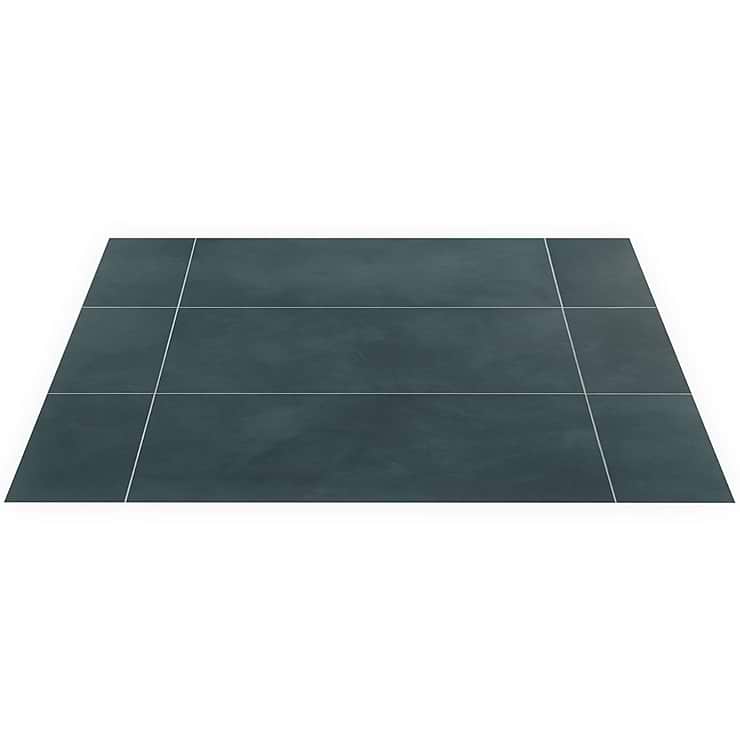 Clay Karma Blue 16x32 Matte Porcelain Tile
