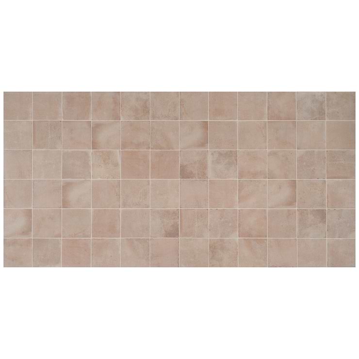 Angela Harris Mediterra Terra Cream 8x8 Matte Porcelain Tile