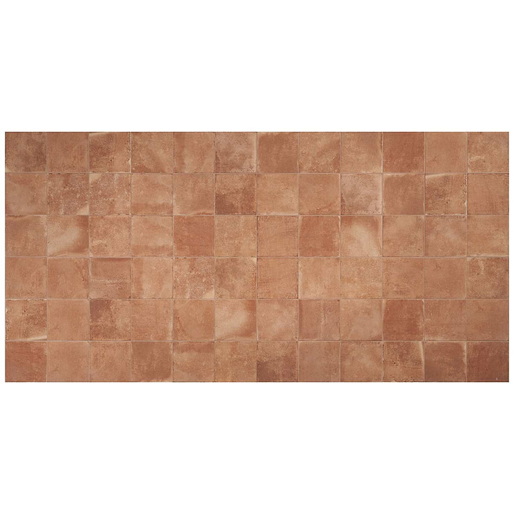 Angela Harris Mediterra Terracotta 8x8 Matte Porcelain Tile