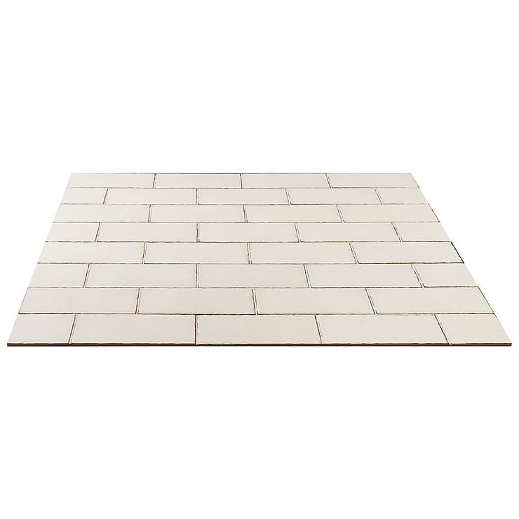 Jamesport Beige 6"x12" Glossy Porcelain Subway Tile