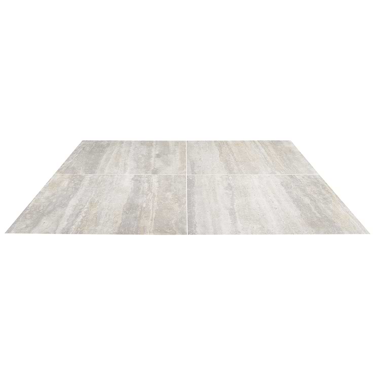 Vigo Travertino Sunshine 24x24 Matte Porcelain Tile