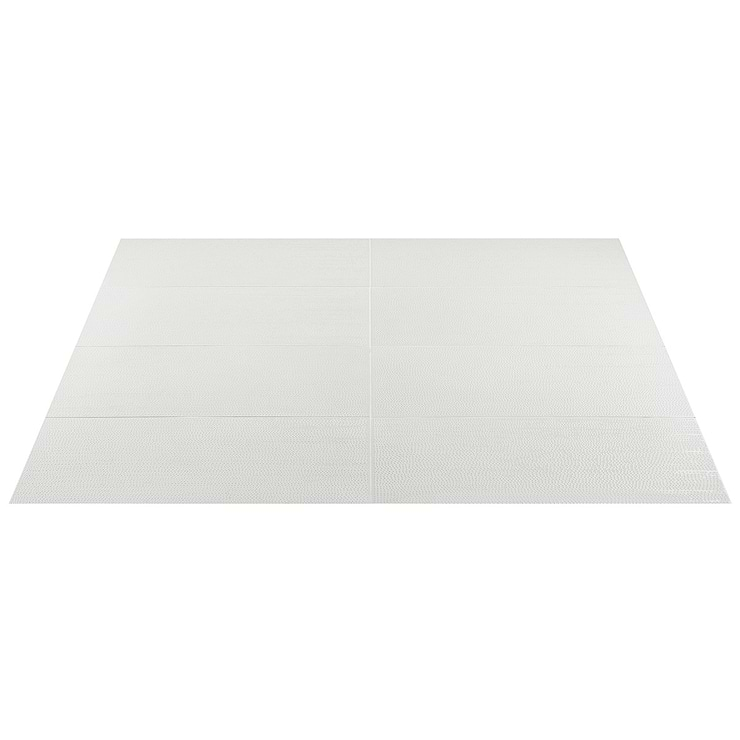 Rethink Decoro Plaster White 12x24 Textured Matte Porcelain Tile