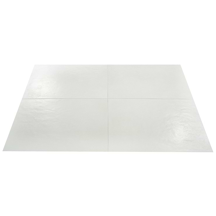 Rethink Plaster White 24x24 Matte Porcelain Tile