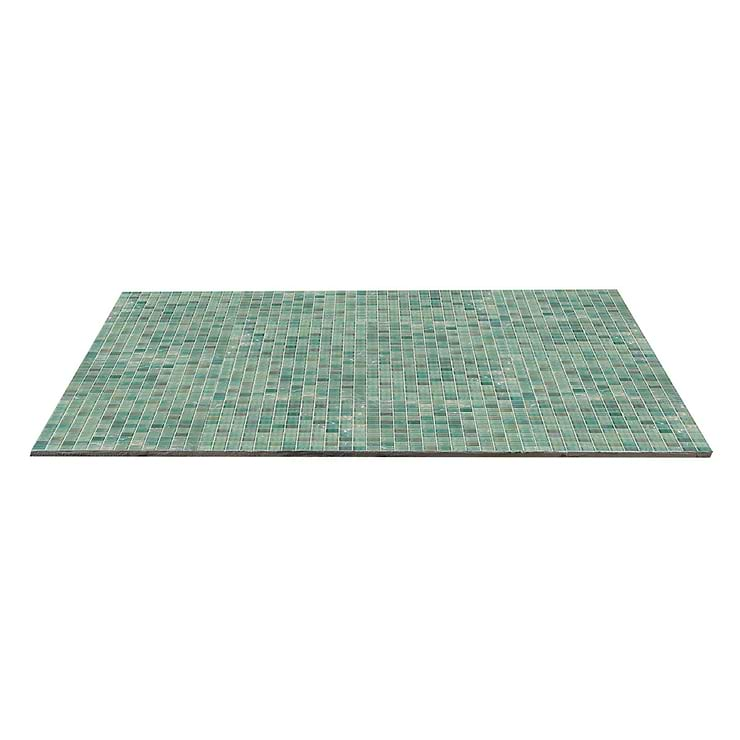 Fairy Green 1x1 Polished Glass Mosiac Tile