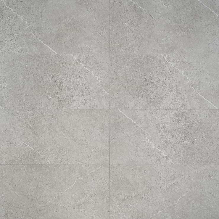 Optoro Juneau Sandstone Light Gray 28mil Wear Layer Rigid Core Click 12x24 Luxury Vinyl Tile