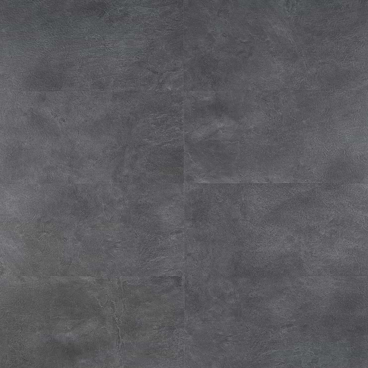 Optoro Trail Slate Black 28mil Wear Layer Rigid Core Click 12x24 Luxury Vinyl Tile