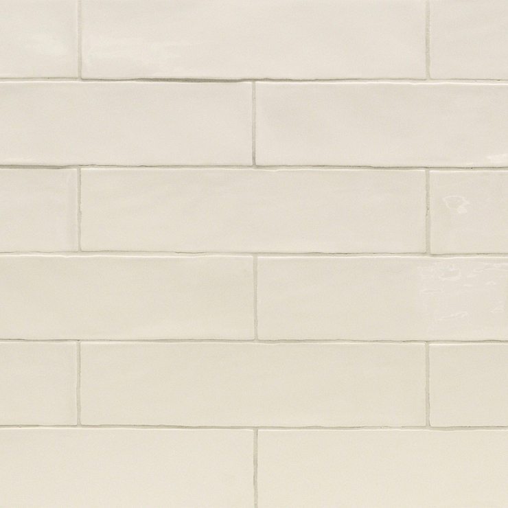 Lancaster Vanilla Cream Ivory 3x12 Polished Ceramic Subway Tile