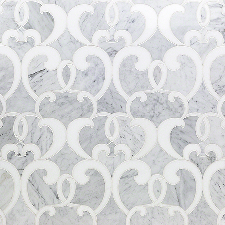 Waterjet Marble Tile for Backsplash,Kitchen Floor,Bathroom Floor,Kitchen Wall,Bathroom Wall,Shower Wall,Shower Floor,Outdoor Wall,Commercial Floor