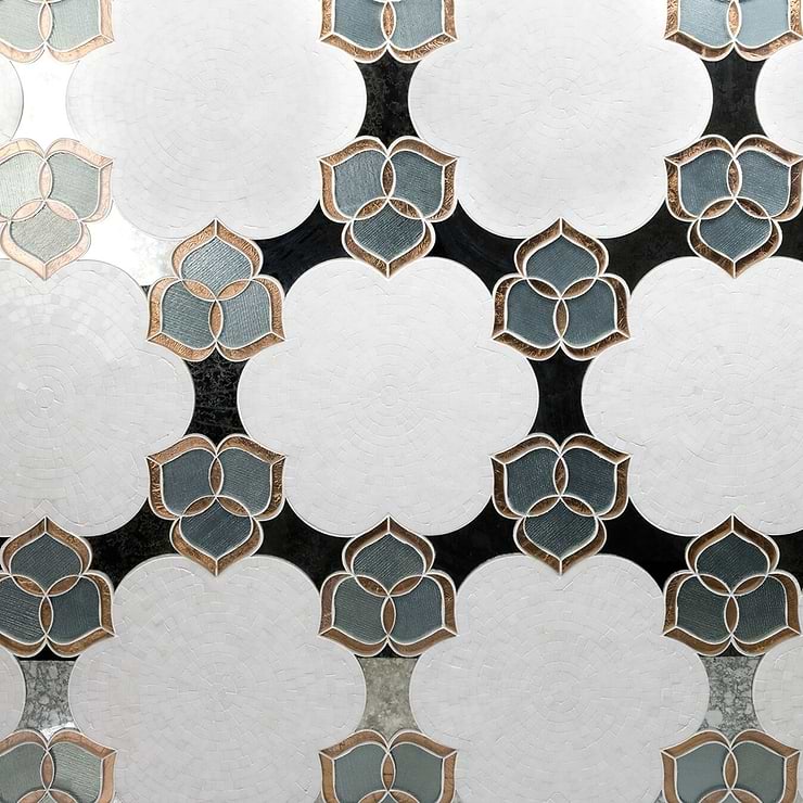 Camellia Marble and Mirror Polished Tile