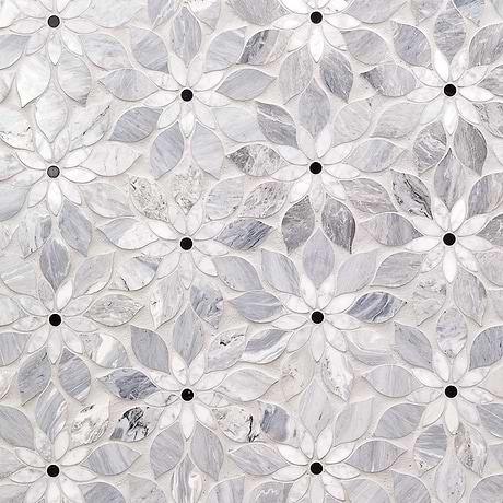 Waterjet Marble Tile for Backsplash,Kitchen Wall,Bathroom Wall,Shower Wall,Shower Floor,Outdoor Wall