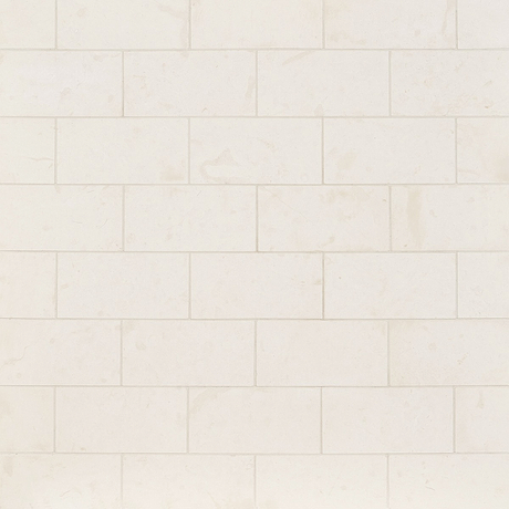 Aero Cream Light Beige 3x6 Honed Limestone Tile