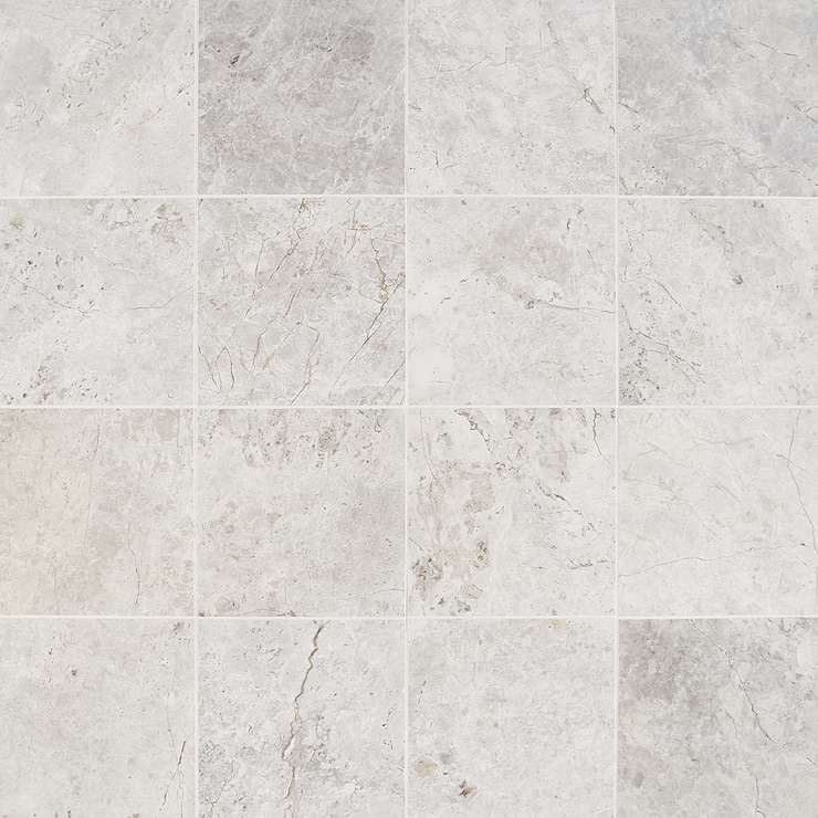 Tundra Gray 6x6 Honed Limestone Tile