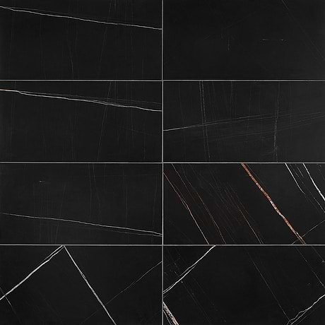 Nero Dorato 12x24 Honed Marble Tile