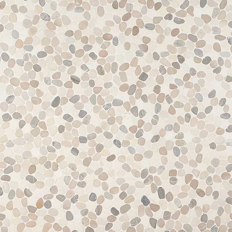 Nature Lombok Round Pebble Mosaic