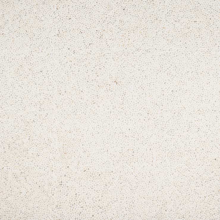 Nature Lovina White Micro Pebble Mosaic
