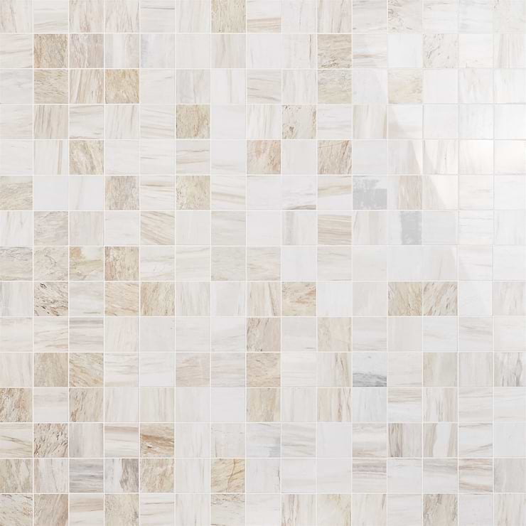 Sabbia Marble 3x3 Polished Mosaic Tile