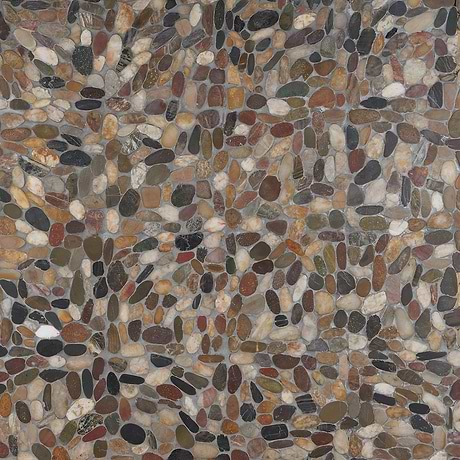 Pebble Tile for Backsplash,Kitchen Floor,Bathroom Floor,Kitchen Wall,Bathroom Wall,Shower Wall,Outdoor Wall,Commercial Floor