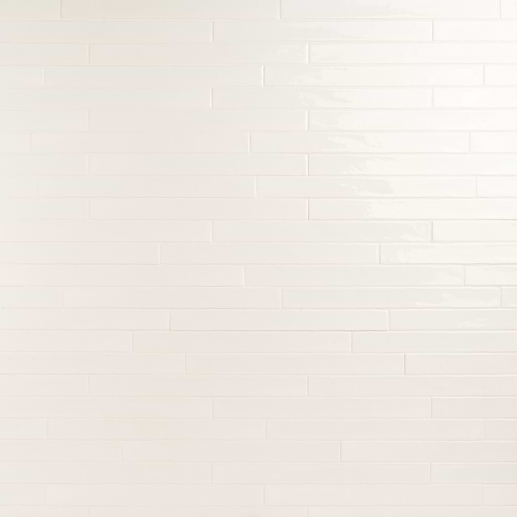 Carolina White Cloud 2x20 Polished Ceramic Wall Tile