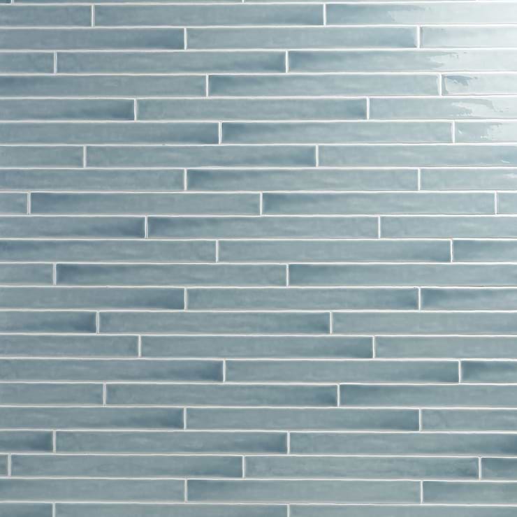 Carolina Sky Blue 2x20 Polished Ceramic Tile