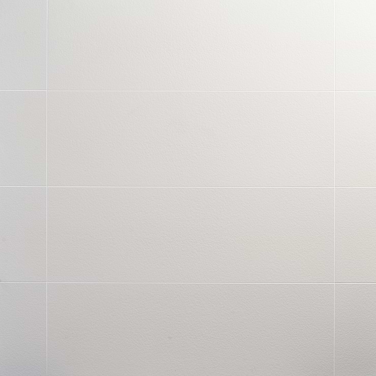 Reverb Basalt Bianco 12x36 Matte Ceramic Tile