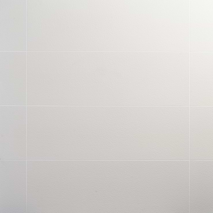 Reverb Basalt Bianco 12x36 Matte Ceramic Tile