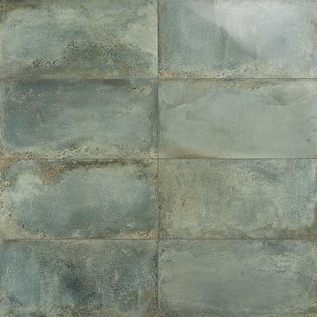 Angela Harris Flatiron Aquamarine 12x24 Semi-Polished Porcelain Tile