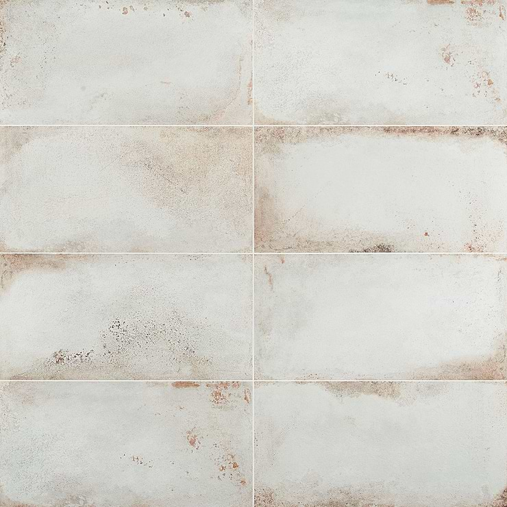 Angela Harris Flatiron White 12x24 Matte Porcelain Tile