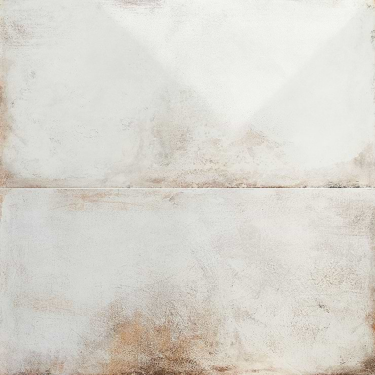 Angela Harris Flatiron White 24x48 Semi-Polished Porcelain Tile