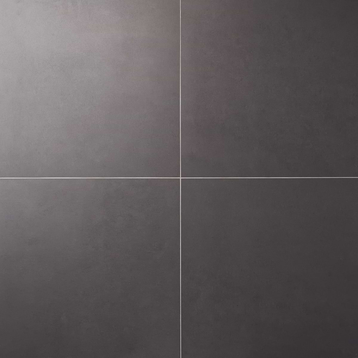 NewTech Antracite Gray 24x24 Double Loaded Matte Porcelain Tile