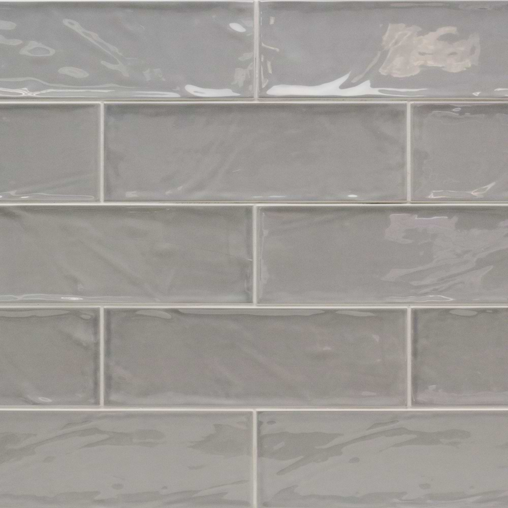 Santa Monica Gray 4x12 Polished Ceramic Tile